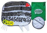GO!SIGN kit contents including letters and carrying case